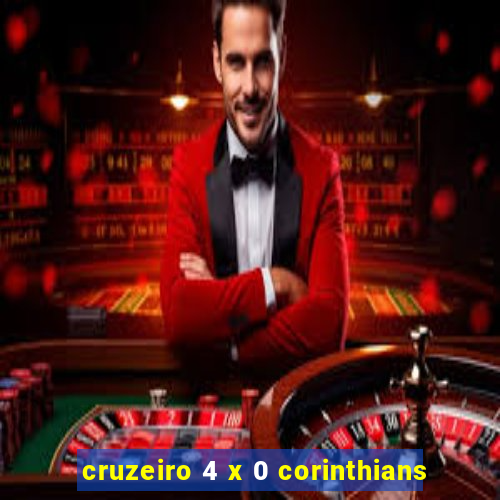 cruzeiro 4 x 0 corinthians